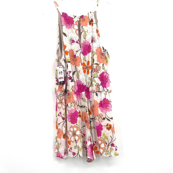 Bc Juniors' Floral Romper Multi Color Size XL NWT - Picture 3 of 9